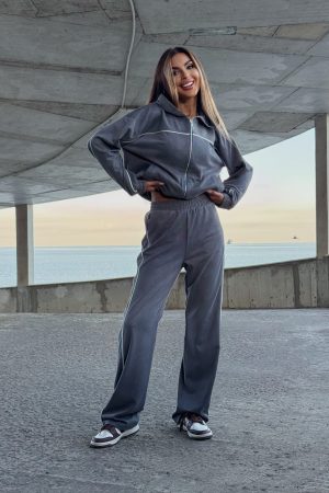 Спортивний жіночий костюм PULSE сірий - Сірий, S